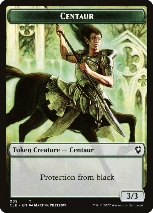 Centaur (TCLB-039) [Tokens] Battle for Baldur's Gate Tokens MTG Single Wizards of the Coast