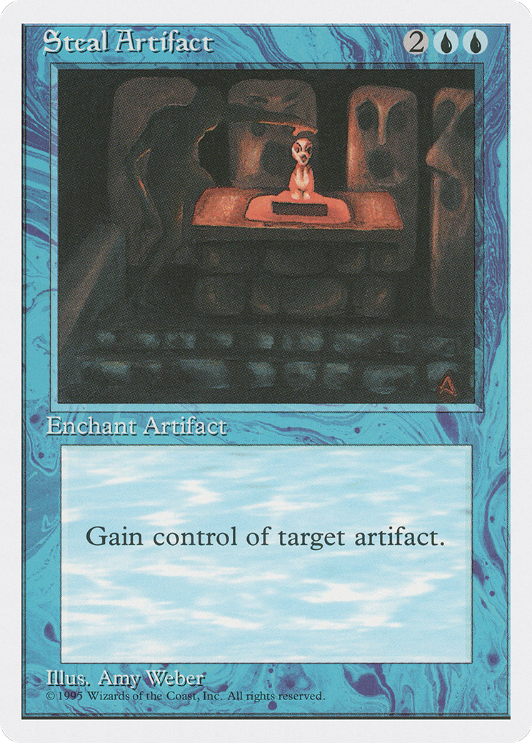 Steal Artifact (4ED-105) [Fourth Edition] MTG Single Wizards of the Coast