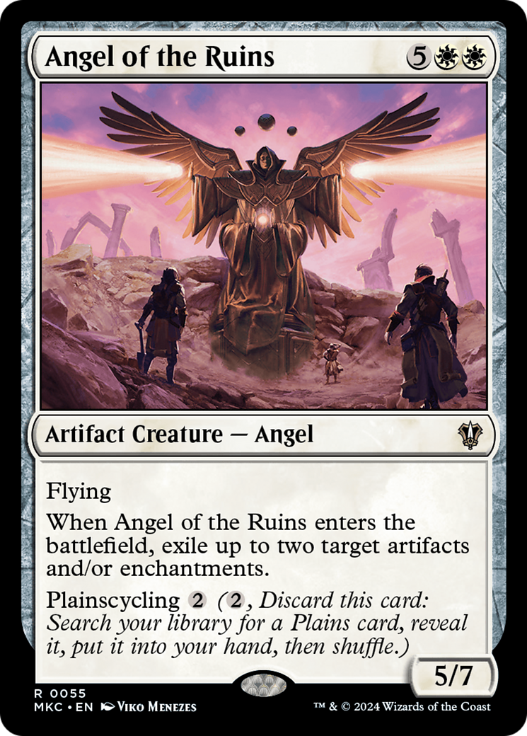 Angel of the Ruins (MKC-055) [Murders at Karlov Manor Commander] MTG Single Wizards of the Coast