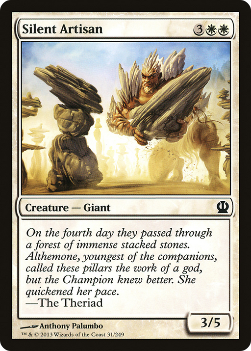 Silent Artisan (THS-031) [Theros] MTG Single Wizards of the Coast