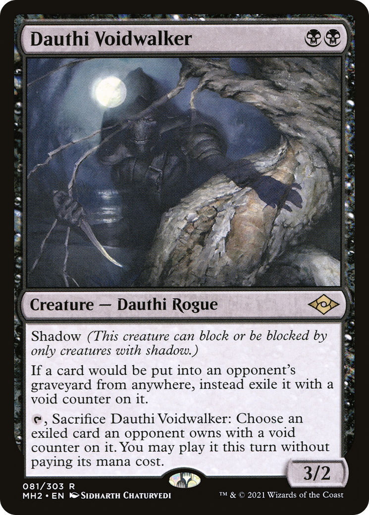 Dauthi Voidwalker [Modern Horizons 2] MTG Single Magic: The Gathering