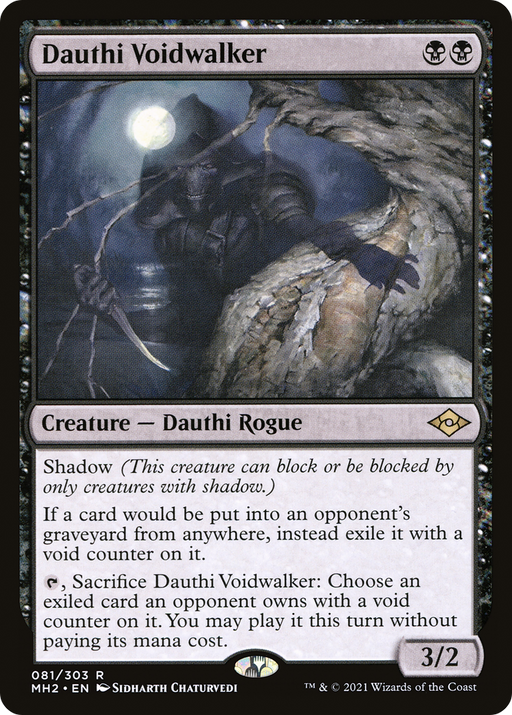 Dauthi Voidwalker (MH2-081) [Modern Horizons 2] MTG Single Wizards of the Coast
