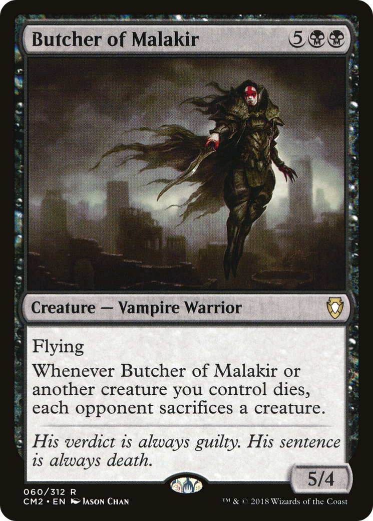 Butcher of Malakir (CM2-060) [Commander Anthology Volume II] MTG Single Wizards of the Coast
