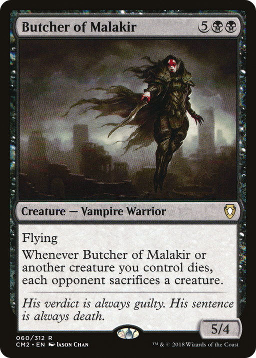 Butcher of Malakir (CM2-060) [Commander Anthology Volume II] MTG Single Wizards of the Coast
