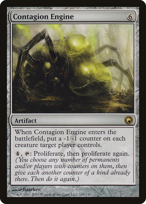 Contagion Engine (SOM-145) [Scars of Mirrodin] MTG Single Wizards of the Coast
