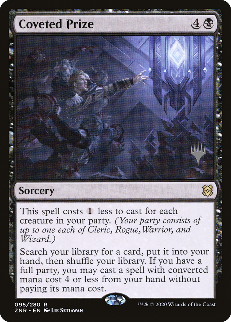 Coveted Prize (PPZNR-95P) [Zendikar Rising Promos] MTG Single Wizards of the Coast