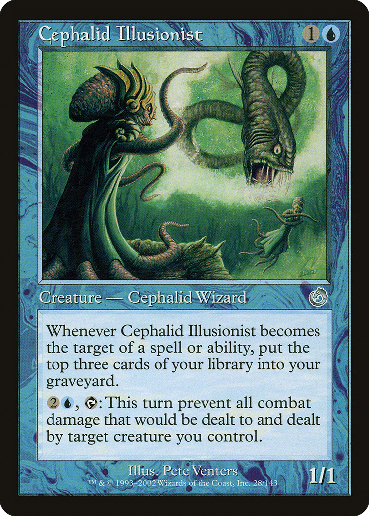 Cephalid Illusionist (TOR-028) [Torment] Foil MTG Single Wizards of the Coast