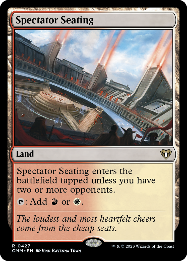 Spectator Seating (CMM-427) [Commander Masters] MTG Single Wizards of the Coast