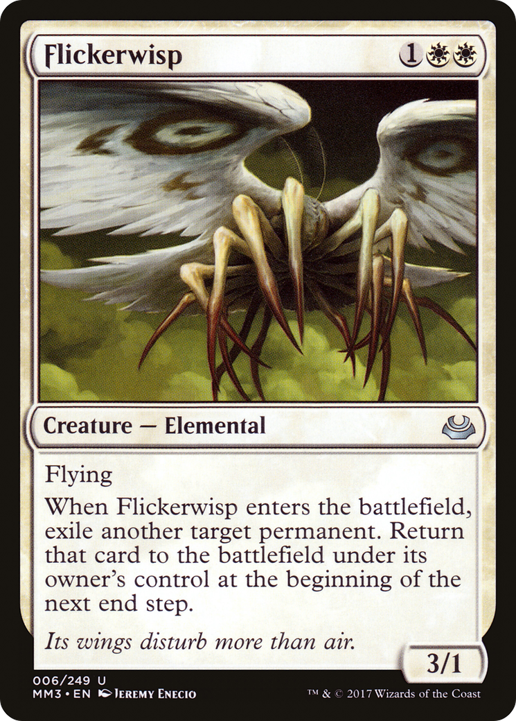 Flickerwisp (MM3-006) [Modern Masters 2017] Foil MTG Single Wizards of the Coast