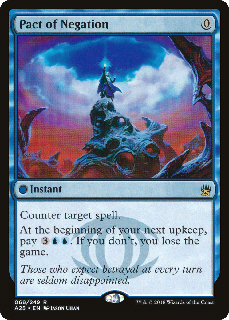 Pact of Negation (A25-068) [Masters 25] Foil MTG Single Wizards of the Coast