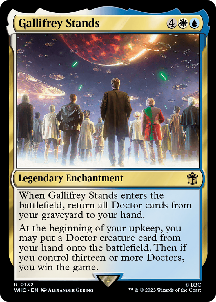 Gallifrey Stands (WHO-132) [Doctor Who] MTG Single Wizards of the Coast
