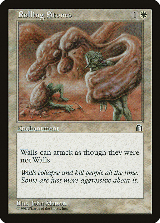 Rolling Stones (STH-011) [Stronghold] MTG Single Wizards of the Coast