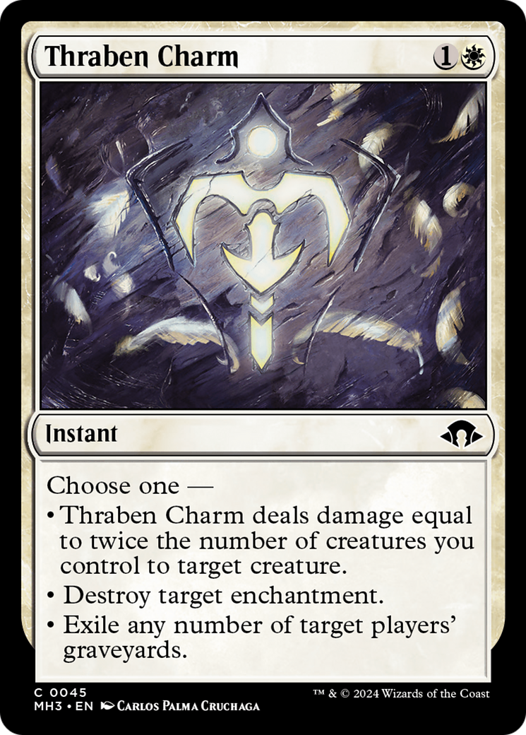 Thraben Charm (MH3-045) [Modern Horizons 3] Foil MTG Single Modern Horizons 3