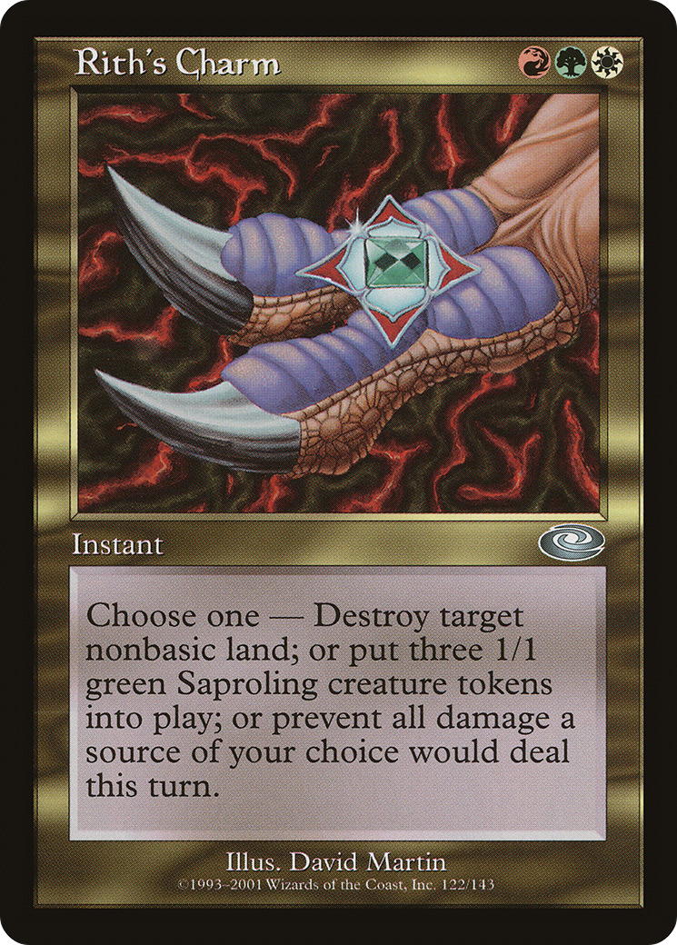 Rith's Charm (PLS-122) [Planeshift] MTG Single Wizards of the Coast
