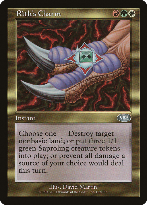 Rith's Charm (PLS-122) [Planeshift] Foil MTG Single Wizards of the Coast