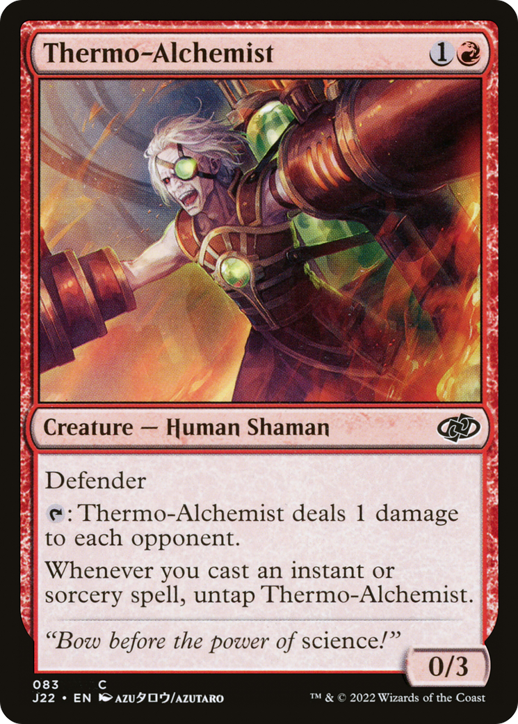 Thermo-Alchemist (83) (J22-083) [Jumpstart 2022] MTG Single Wizards of the Coast