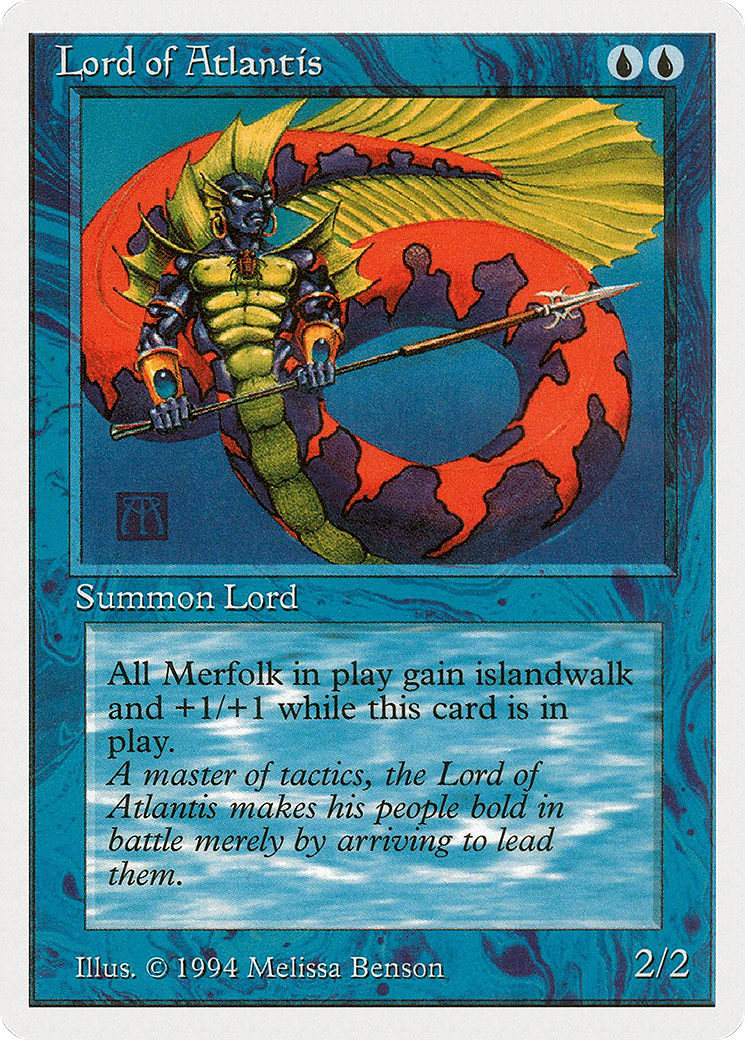 Lord of Atlantis (SUM-064) [Misc] Summer Magic / Edgar MTG Single Wizards of the Coast