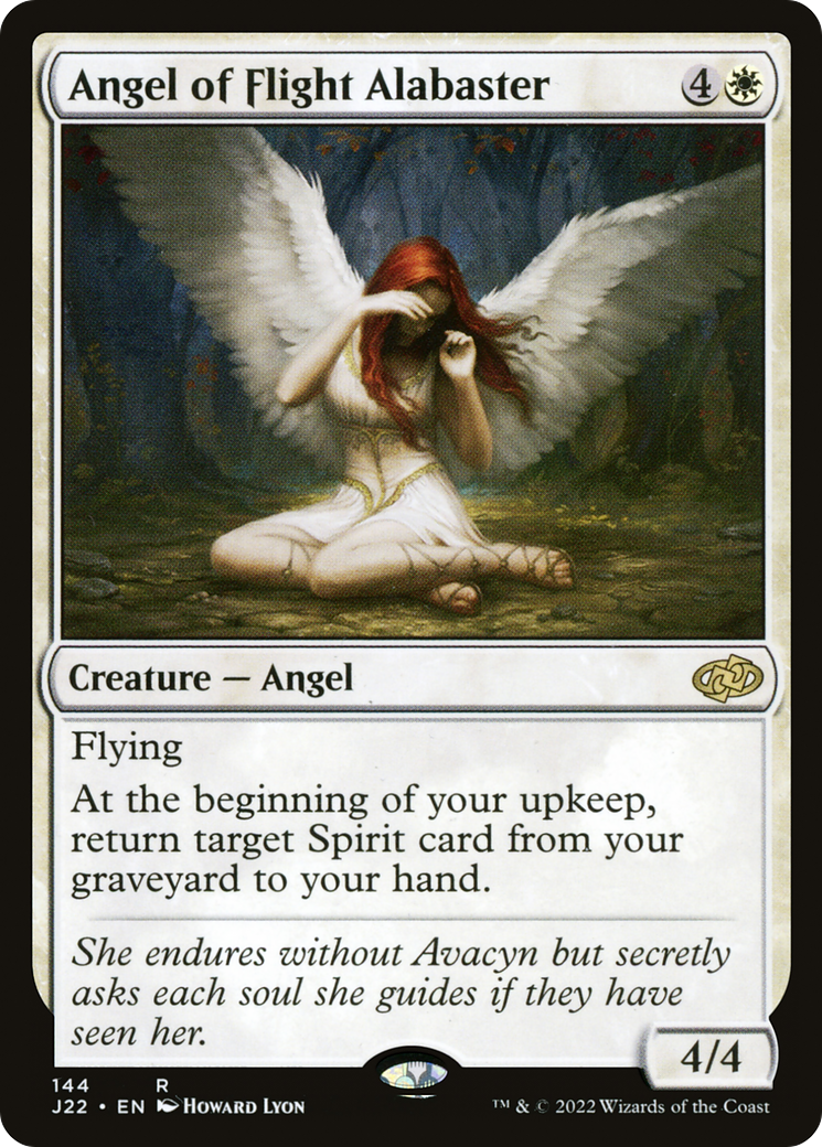 Angel of Flight Alabaster (J22-144) [Jumpstart 2022] MTG Single Wizards of the Coast