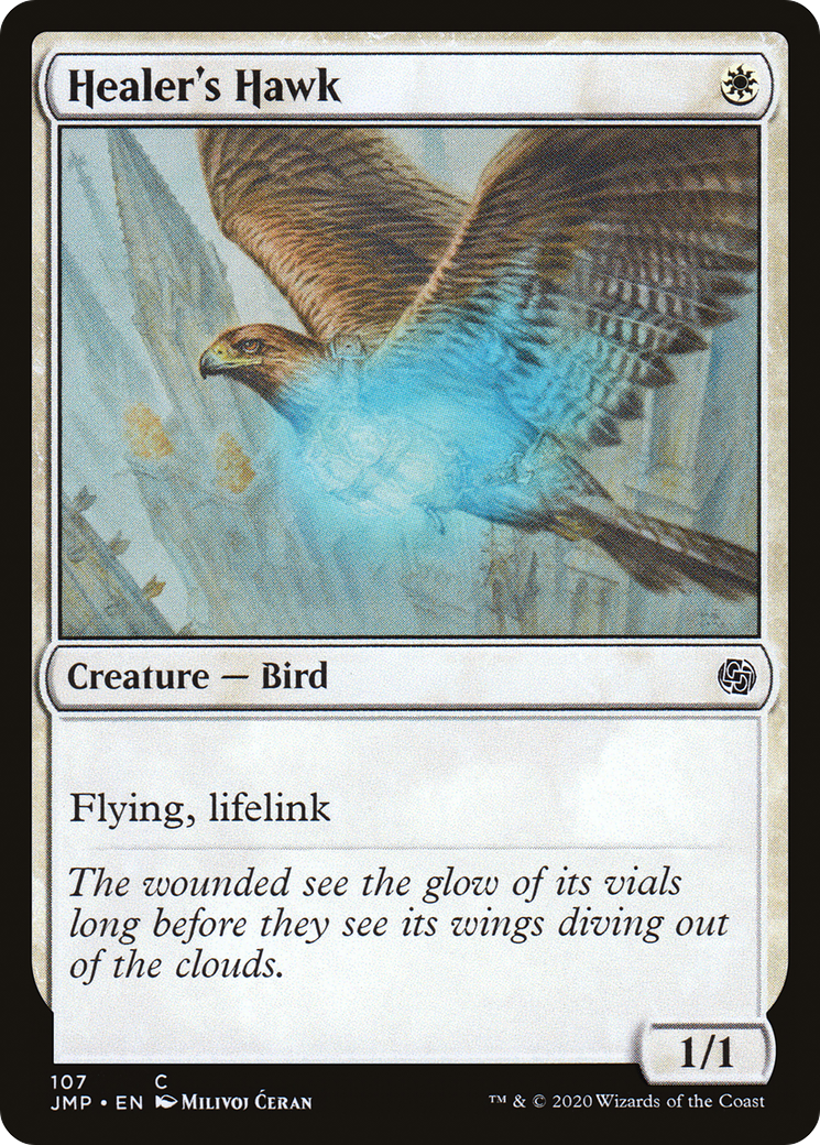 Healer's Hawk (JMP-107) [Jumpstart] MTG Single Wizards of the Coast