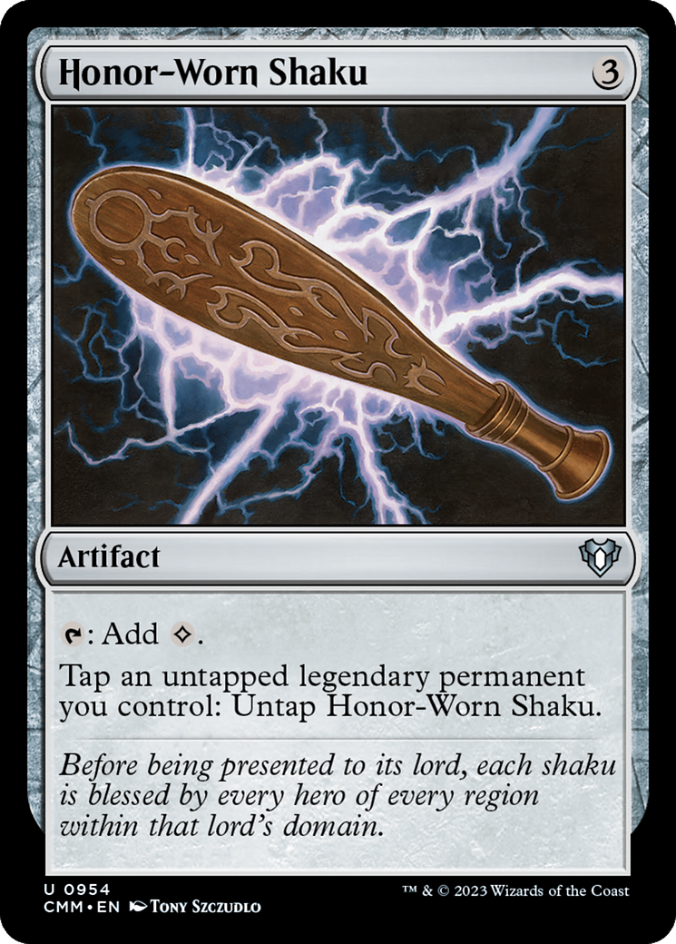 Honor-Worn Shaku (CMM-954) [Commander Masters] MTG Single Wizards of the Coast