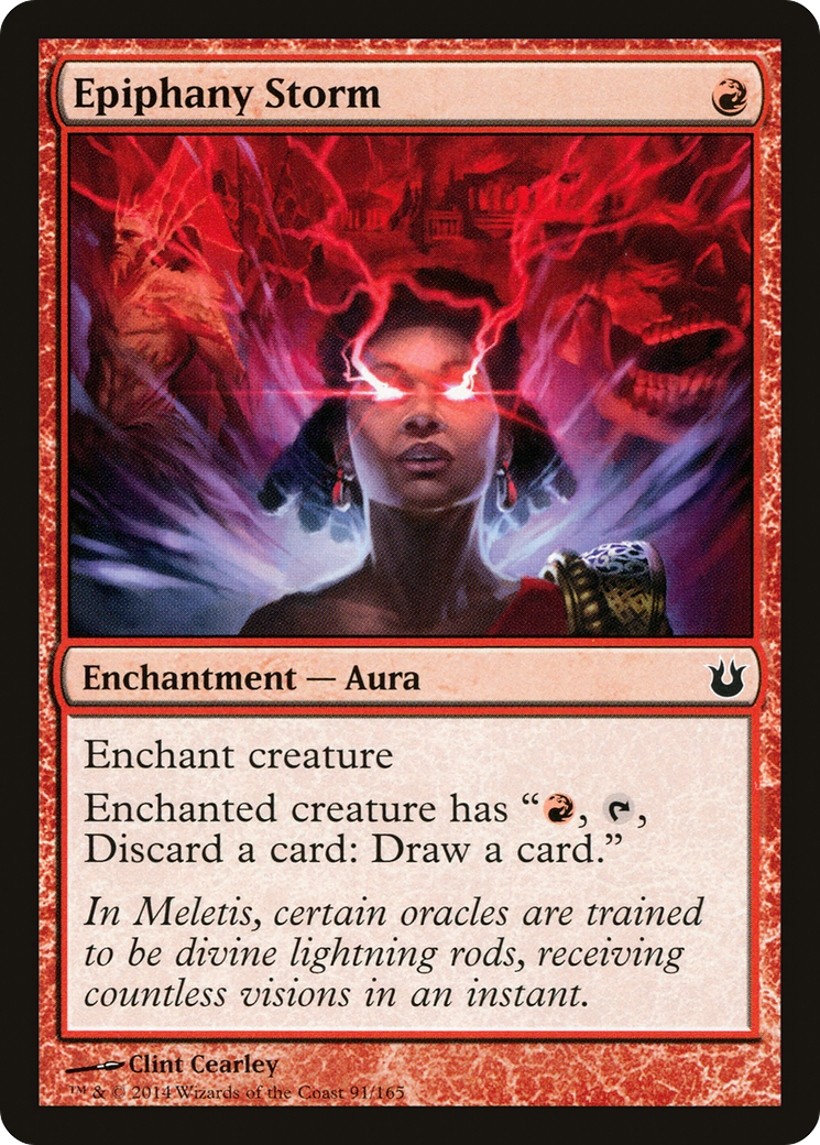 Epiphany Storm (BNG-091) [Born of the Gods] Foil MTG Single Wizards of the Coast