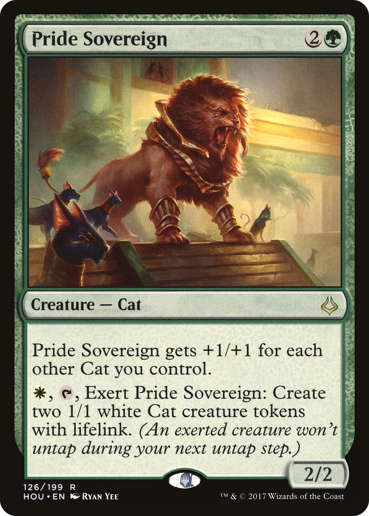 Pride Sovereign (HOU-126) [Hour of Devastation] Foil MTG Single Wizards of the Coast