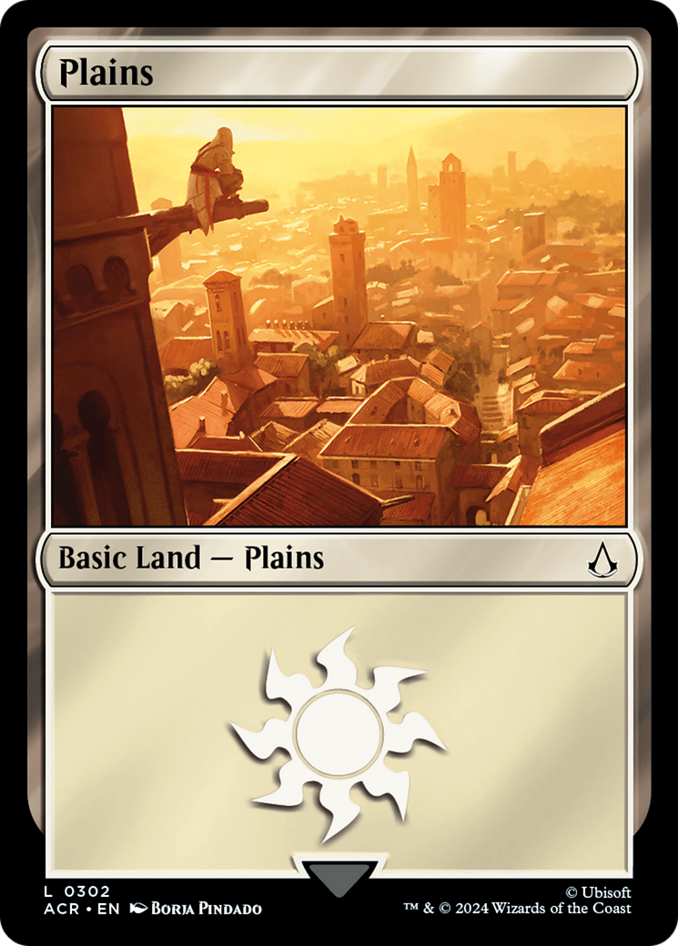 Plains (0302) (ACR-302) [Assassin's Creed] MTG Single Wizards of the Coast