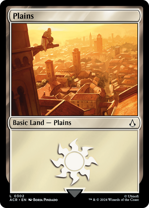 Plains (0302) (ACR-302) [Assassin's Creed] MTG Single Wizards of the Coast
