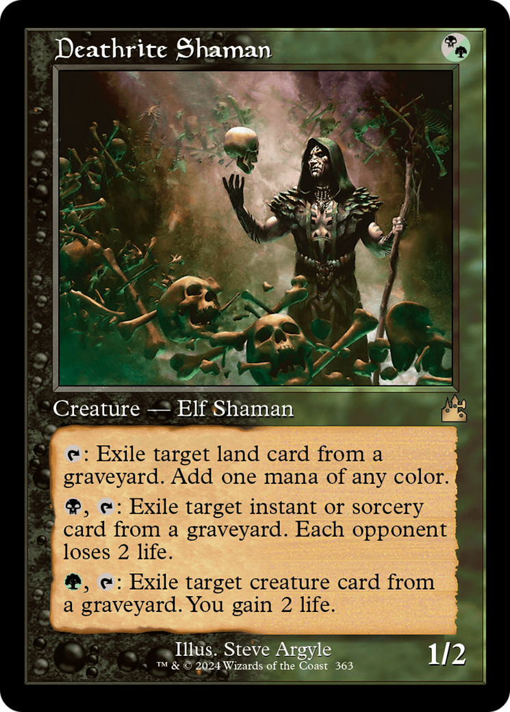 Deathrite Shaman (RVR-363) [Ravnica Remastered] Foil MTG Single Wizards of the Coast