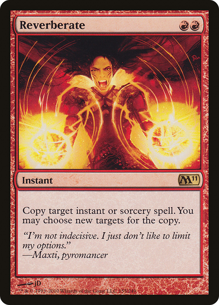 Reverberate (M11-155) [Magic 2011] Foil MTG Single Wizards of the Coast
