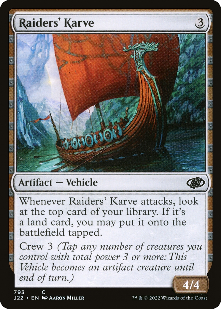 Raiders' Karve (J22-793) [Jumpstart 2022] MTG Single Wizards of the Coast