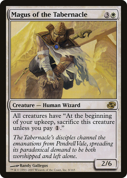 Magus of the Tabernacle (PLC-008) [Planar Chaos] Foil MTG Single Planar Chaos