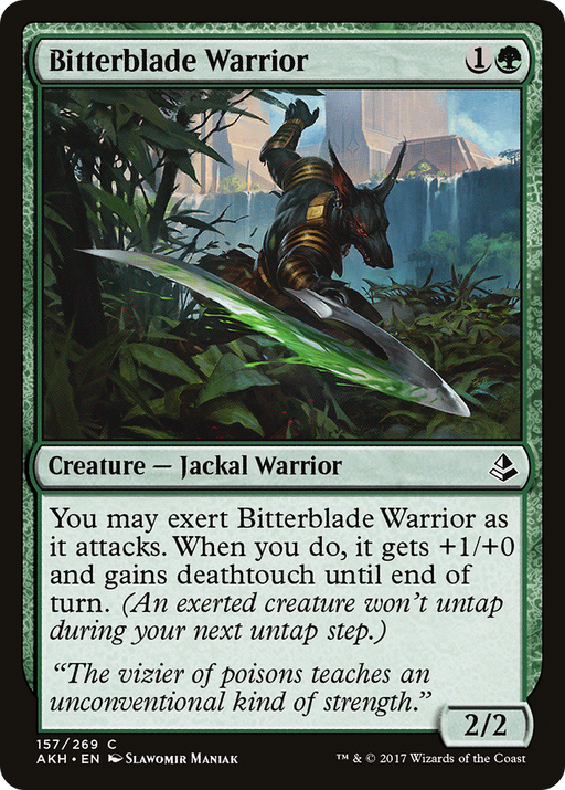Bitterblade Warrior (AKH-157) [Amonkhet] MTG Single Wizards of the Coast