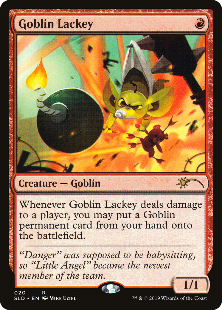 Goblin Lackey (020) (SLD-020) [Secret Lair Drop] MTG Single Wizards of the Coast