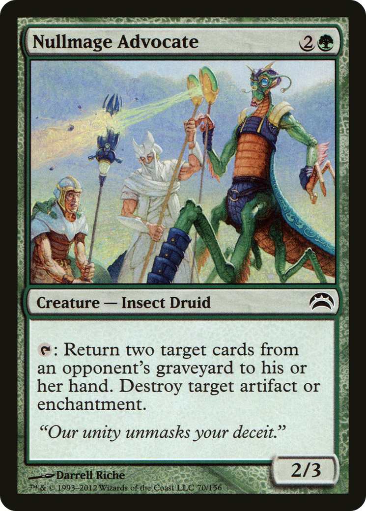 Nullmage Advocate (PC2-070) [Misc] Planechase 2012 MTG Single Wizards of the Coast