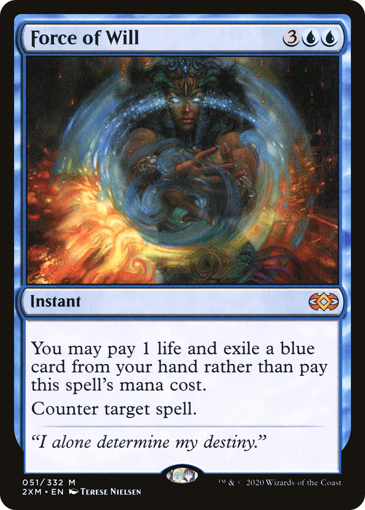 Force of Will (2XM-051) [Double Masters] MTG Single Wizards of the Coast