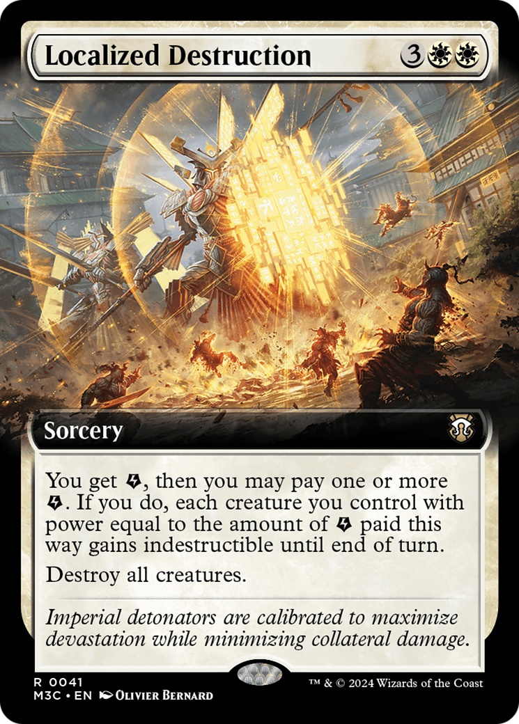 Localized Destruction (M3C-041) [Modern Horizons 3 Commander] (Extended Art) MTG Single Modern Horizons 3 Commander