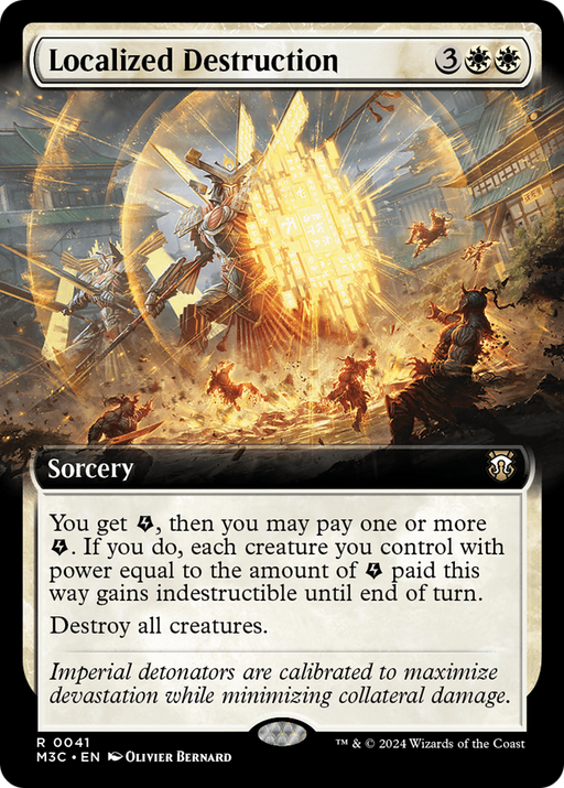 Localized Destruction (M3C-041) [Modern Horizons 3 Commander] (Extended Art) MTG Single Modern Horizons 3 Commander