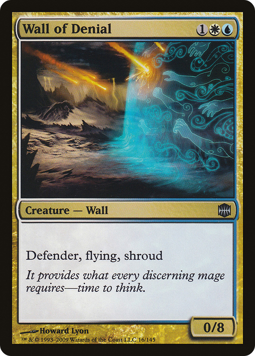 Wall of Denial (ARB-016) [Alara Reborn] MTG Single Wizards of the Coast