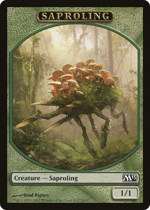 Saproling Token (M13-009) [Tokens] Magic 2013 Tokens MTG Single Wizards of the Coast