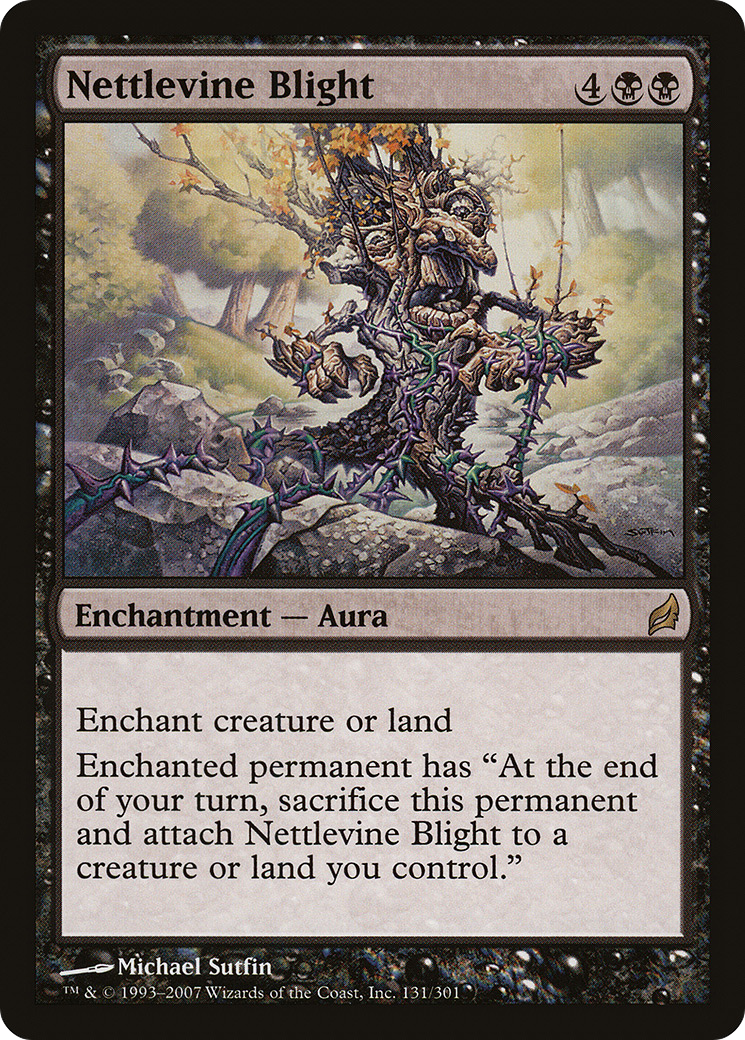 Nettlevine Blight (LRW-131) [Lorwyn] MTG Single Wizards of the Coast