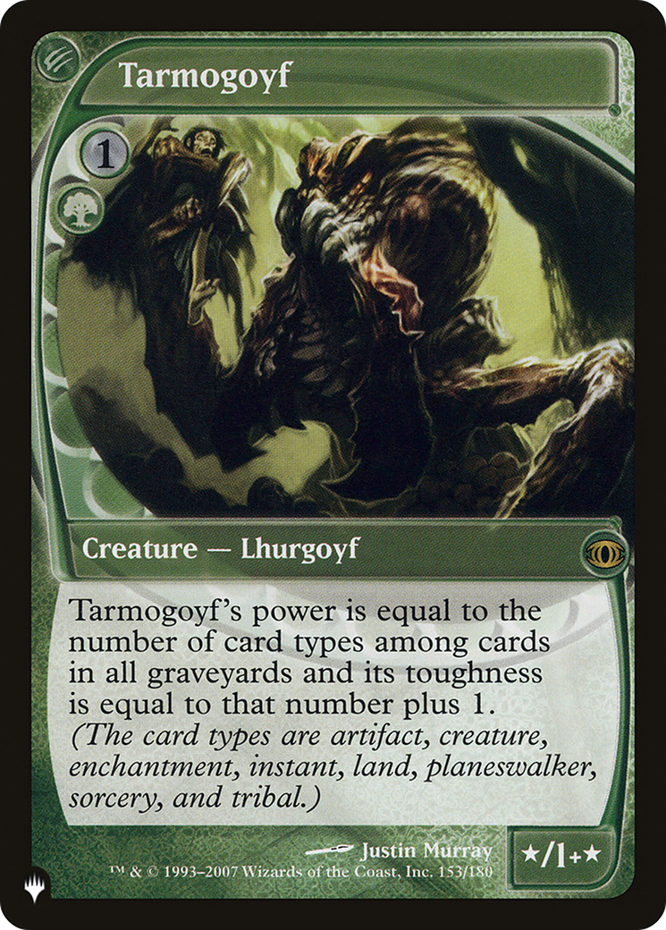Tarmogoyf (LIST-153/180) [Mystery Booster] The List MTG Single Wizards of the Coast
