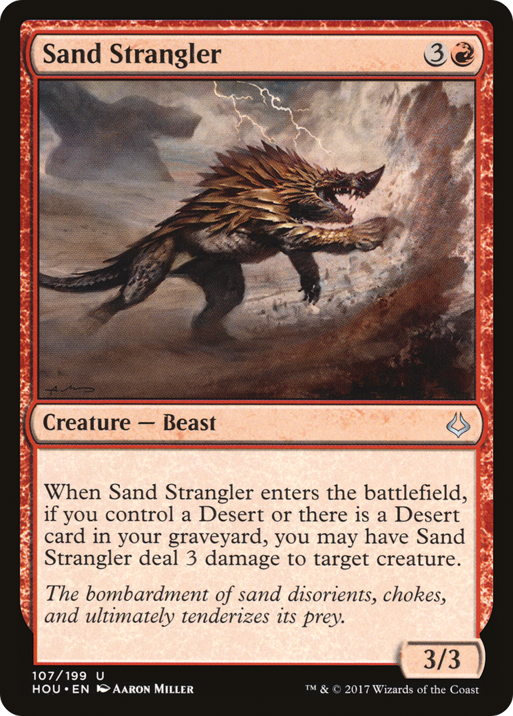 Sand Strangler (HOU-107) [Hour of Devastation] MTG Single Wizards of the Coast