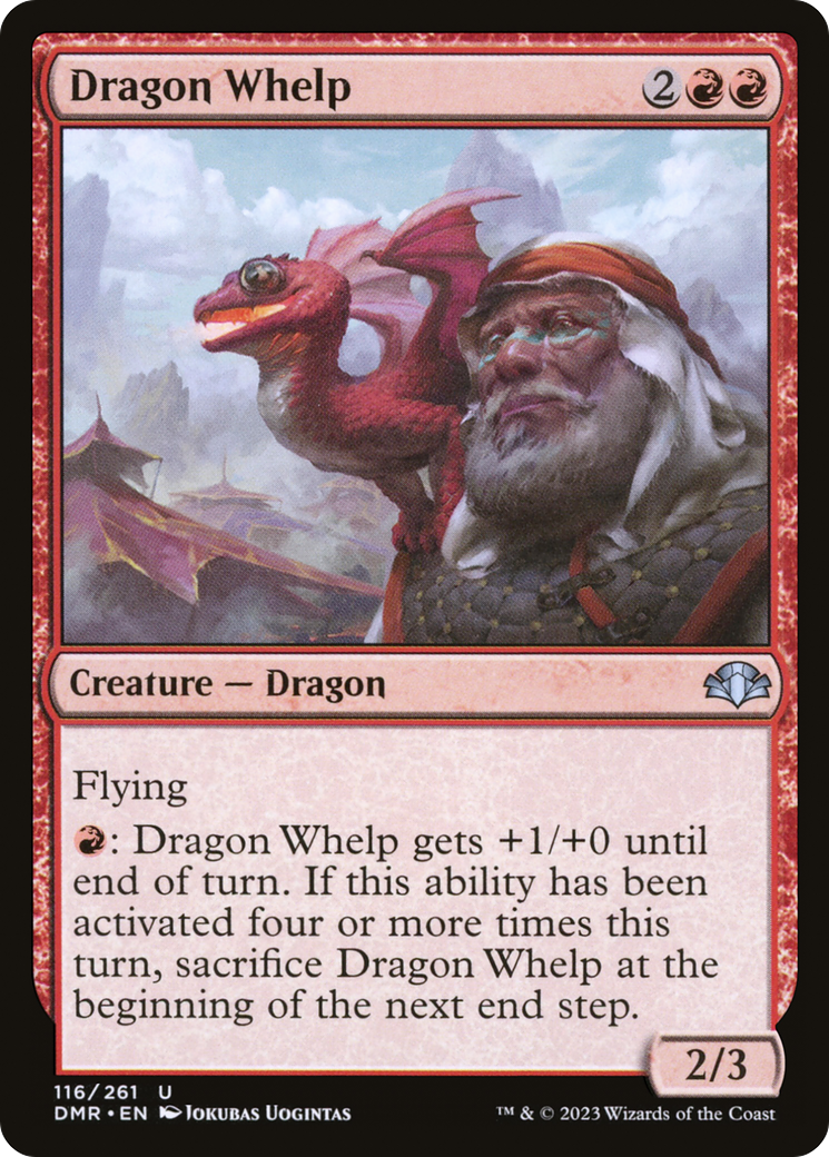 Dragon Whelp (DMR-116) [Dominaria Remastered] MTG Single Wizards of the Coast