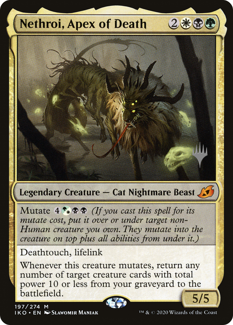 Nethroi, Apex of Death (PPIKO-197) [Ikoria: Lair of Behemoths Promos] MTG Single Wizards of the Coast