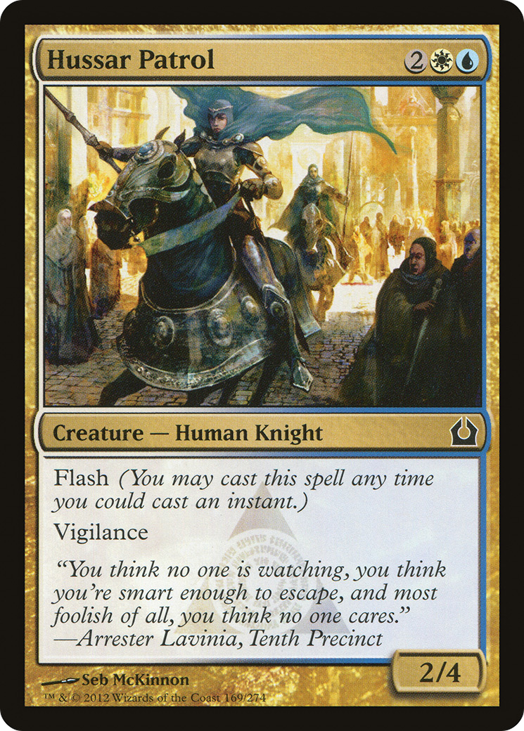 Hussar Patrol (RTR-169) [Return to Ravnica] MTG Single Wizards of the Coast