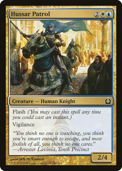 Hussar Patrol (RTR-169) [Return to Ravnica] Foil MTG Single Wizards of the Coast