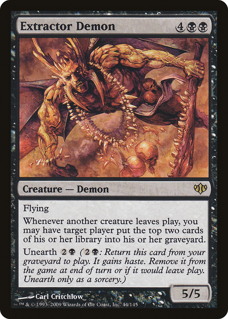 Extractor Demon (CON-044) [Conflux] MTG Single Wizards of the Coast