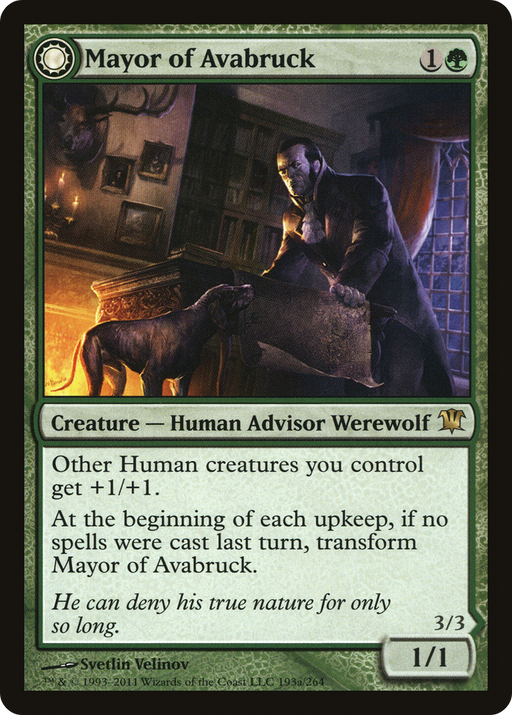 Mayor of Avabruck (ISD-193) [Innistrad] MTG Single Wizards of the Coast