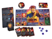 Dice Throne: Marvel X-Men 4-Hero Box 2 - Cyclops, Gambit, Rogue & Jean Grey Board Games USAopoly